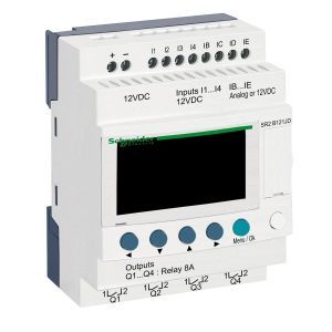 SR2B121JD SPS-Steuerrelais, Zelio Logic, kompakte