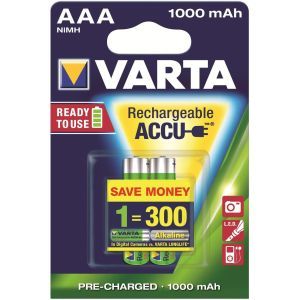 5703, Recharge Accu Power AAA, 2er Blist.*MARKENRECHTE beschränkt EMEA + RU*