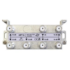 HFT 6, Verteiler 6-Fach 9,2 dB, 5-1200 MHz