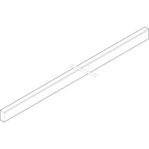 XCUW123 Cu-Schiene 3FB 20x10x745mm waagrecht, ke