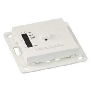 ST02E5001-01-02K, Temperatursensor Kühlung Easywave 868 MHz Format 55 1-Kanal Ein/Aus weiß glänzend