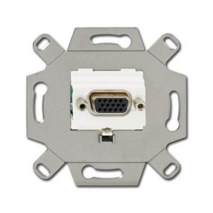 0261/22 VGA-Anschlussdose mit Schraubklemmen und