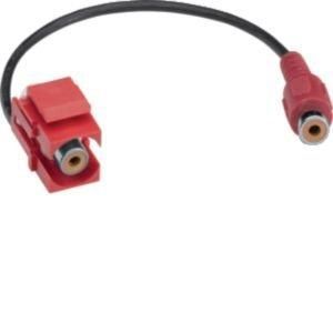 GMKRCART Keystone Einsatz RCA Bu-Bu 0.2m rot