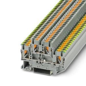 PTTB 2,5-PE/L Schutzleiter-Doppelstockklemme