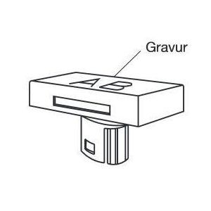 700.900.2 Gravuren 2 zeilig