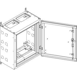 NT24E Wandgehäuse geerdet IP55 BxHxT: 590x690x