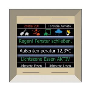 LCN - GTS4DC Glas-Farbdisplay 2,8", mit schmalem Rahm