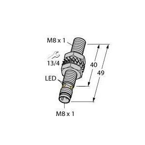 BI2U-EG08-AP6X-V1131, Induktiver Sensor, mit erhöhtem Schaltabstand