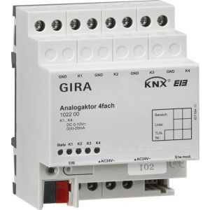 102200 Analogaktor 4f KNX REG