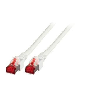 K5518.0,25, RJ45 Patchkabel S/FTP, Cat.6, LSZH,0.25m, weiß