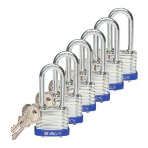 Steel Padlock 51mm Sha KD Blue/6 Laminierte Stahlvorhängeschlösser ? mit