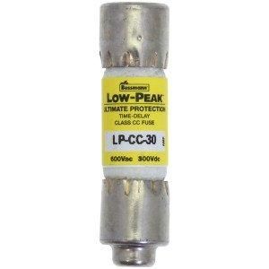 LOW PEAK CC TRÄGE SICHERUNG 30 AMP Sicherungseinsatz, Niederspannung, 30 A,