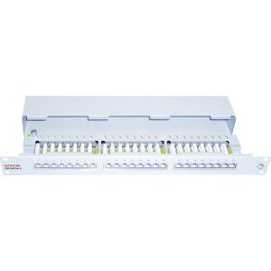 418006, Patchpanel CSP 24/8 geschirmt Cat.6