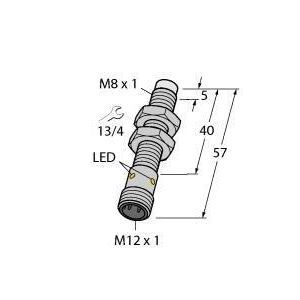 NI6U-EGT08-AP6X-H1341 Induktiver Sensor, mit erhöhtem Schaltab