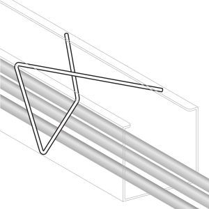 PIK KR  60/100 S Rückhalter für PIK 60 bis 100