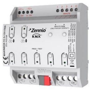 ZCL-FC010F Zennio FAN-COIL Controller für bis zu zw