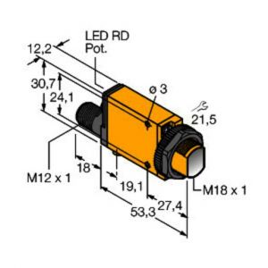 SM31EQD Opto-Sensor, Einweglichtschranke (Sender