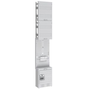 ZV19210L Zählerplatz 1Z 1V 3Pkt 3x63A SAS LUX 5po