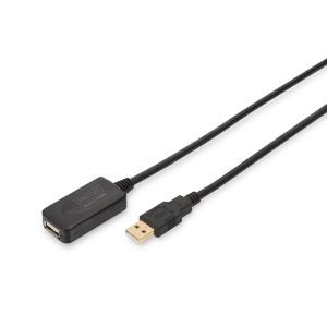 DA-70130-4, USB 2.0 Repeater Kabel USB A male / A female Länge 5m