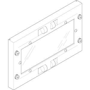 FAS11N Abdeckplatte 250x150mm 1FB/1RE geschloss