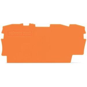 2002-1392, Abschluss- und Zwischenplatte 0,8 mm dick orange