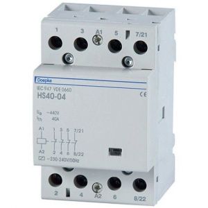 HS 3-230AC/40-40 Doepke Installationsschütz 230 V AC, 40