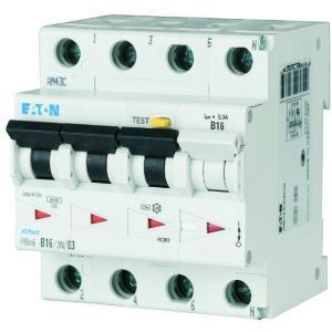 FRBM6-B16/3N/03-A FI/LS Kombination, 16 A, 300 mA, LS-Char