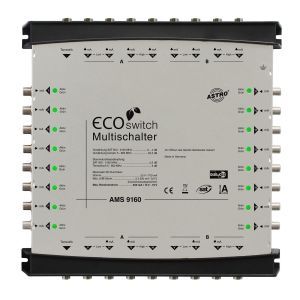 AMS 9160 ECOswitch Kaskadierbarer, rückwärts speisbarer Mul