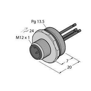 FS4-0.5/13.5 Zubehör für Aktuator-/Sensorleitungen, F