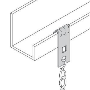 SSYH-3247 Traegerschraubklammer, waagrecht 32-47mm