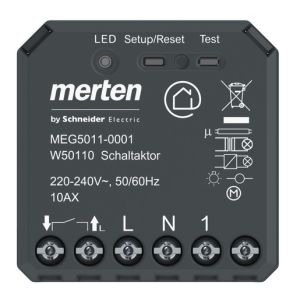 MEG5011-0001, Wiser Schaltaktor 1fach UP