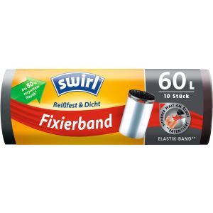 917560 VPE Swirl®   60 l Fixierband-Müllbeutel VPE