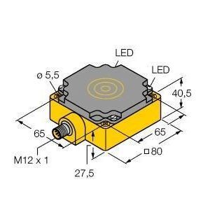 BI40-CP80-VP4X2-H1141 Induktiver Sensor