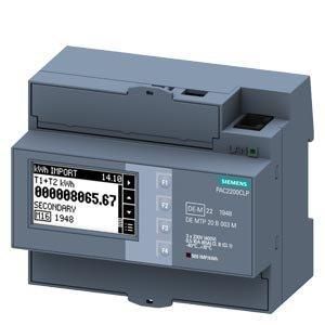 7KM2200-2EA40-1JB1, SENTRON Messgerät 7KM PAC2200, 3-phasig, 65 A, Hutschiene, Modbus TCP, MID, CLP