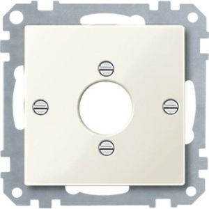 469044 Zentralplatte für Audio-Stecker XLR, wei