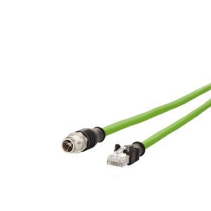 142M2X15100 M12 Industrial Ethernet Leitung, X-kodie