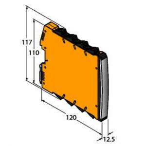 IMX12-TI02-1TCURTDR-1I1R-CPR/24VDC/CC Temperatur-Messverstärker, 1-kanalig