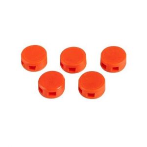 9190010, Plomben Kunststoffplomben, orange, 1.000 Stück Ø 10 mm