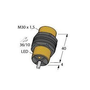 BI10-P30-Y1X/S97 Induktiver Sensor, mit erweitertem Tempe