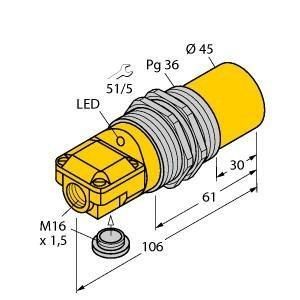 NI40-G47SR-VP4X2 Induktiver Sensor