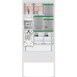 SZ207ZA2413 Zähleranschlusssäule 2 ZP, TSG, APZ, 4po