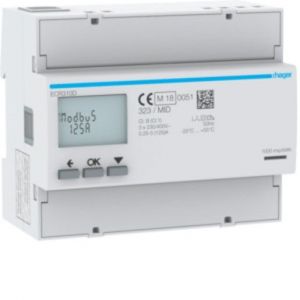 ECR310D Energiezähler 3ph,direkt 125A,MODBUS,MID