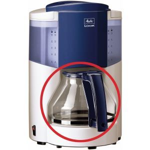 M 640-10 Look + M  640-110 Look Melitta® Glaskanne Typ   97 Montana-Blau