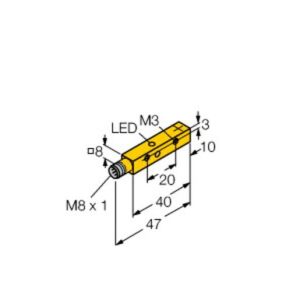 NI4U-Q8SE-RP6X-V1131 Induktiver Sensor, mit erhöhtem Schaltab