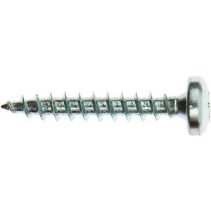 BIZ 770709, Spanplattenschrauben PZ Rundkopf Ø 4x40mm (200) Preis per Schachtel = 200 Stück