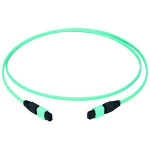 L00831A0005 MPO PC female Patchkabel, türkis, G50/12