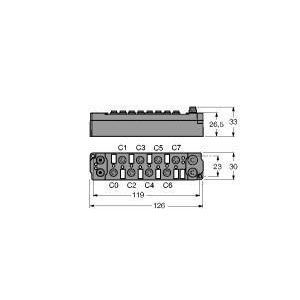 SNNE-0808D-0001 piconet Erweiterungsmodul für IP-Link, 8