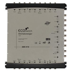 AMS 9116 ECOswitch SAT-ZF 1-fach Abzweiger, 15 ... 12 dB Ab