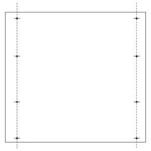 SY79273M PVC-Montageplatte AS-157 für SL157, 756x