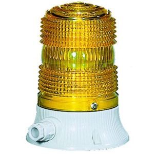 MFNLMT24240A gelb Blinkleuchte Miniflash 24-240V AC grau